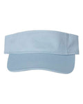 Bio-Washed Visor - Baby Blue Front