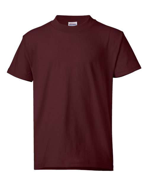 Youth EcoSmart® T-Shirt - Maroon Front