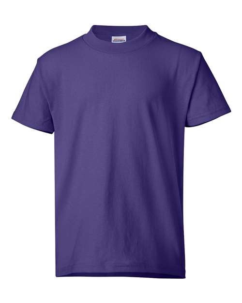 Youth EcoSmart® T-Shirt - Purple Front