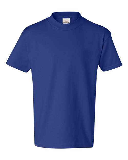 Hanes Youth Authentic T-Shirt - Deep Royal Front