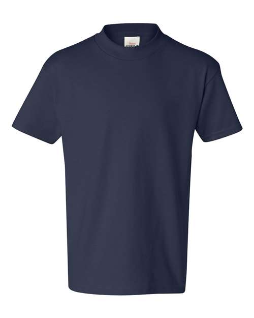 Hanes Youth Authentic T-Shirt - Navy Front