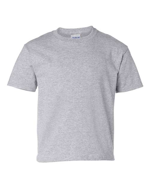 Gildan Youth Ultra Cotton® T-Shirt - Sport Grey Front