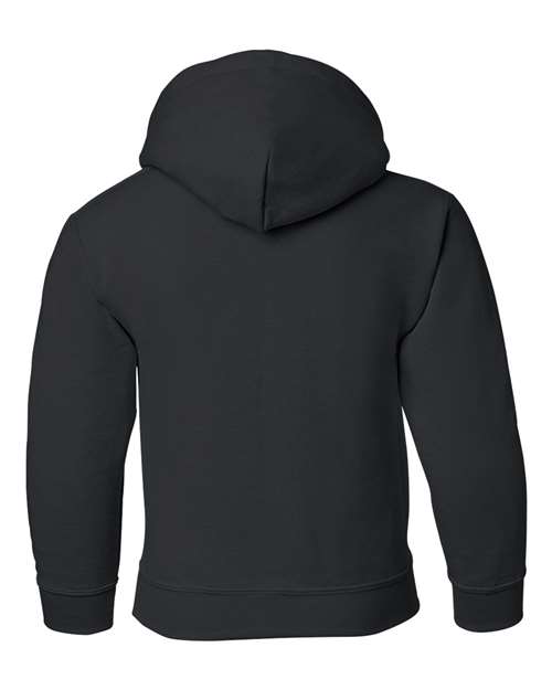 Youth Heavy Blend™ Hooded Sweatshirt - Black Back