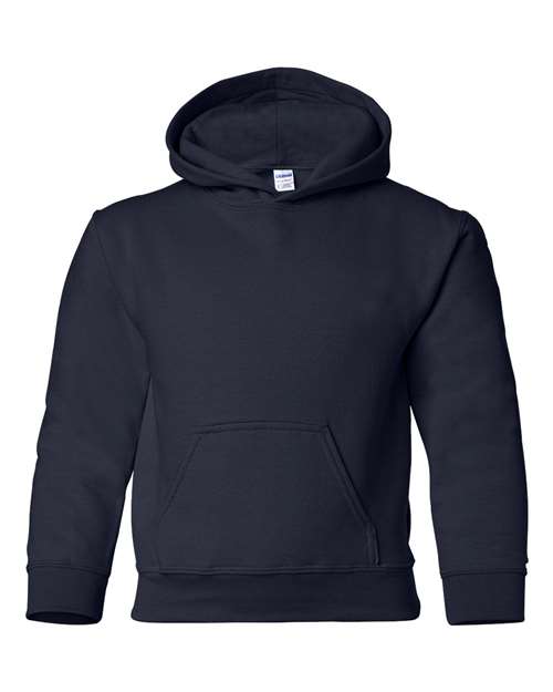 Youth Heavy Blend™ Hooded Sweatshirt - Navy Front