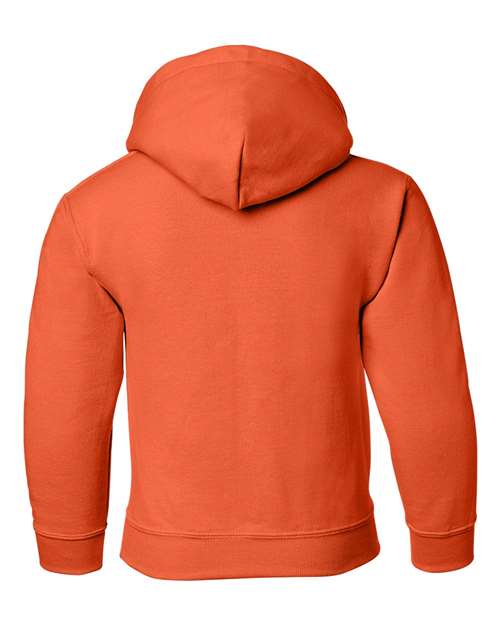 Youth Heavy Blend™ Hooded Sweatshirt - Orange Back