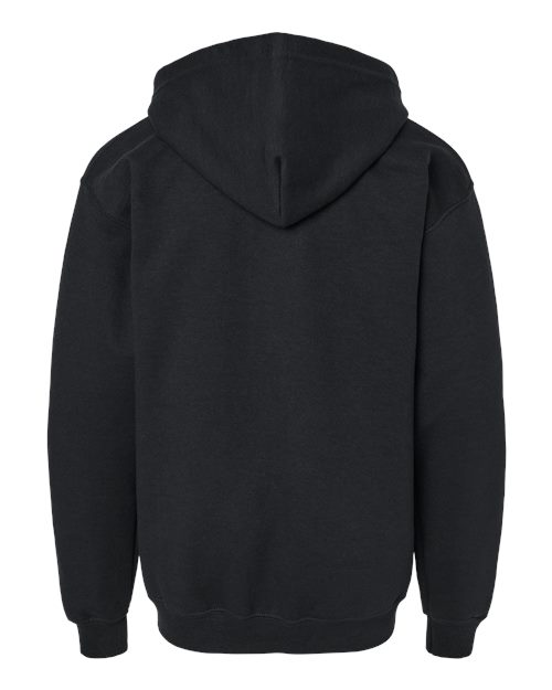 Youth Heavy Blend™ Full-Zip Hooded Sweatshirt - Black Back