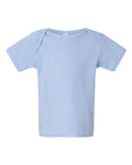 Rabbit Skins Infant Baby Rib Tee - Light Blue Front