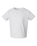 Rabbit Skins Toddler Cotton Jersey Tee - Ash Front