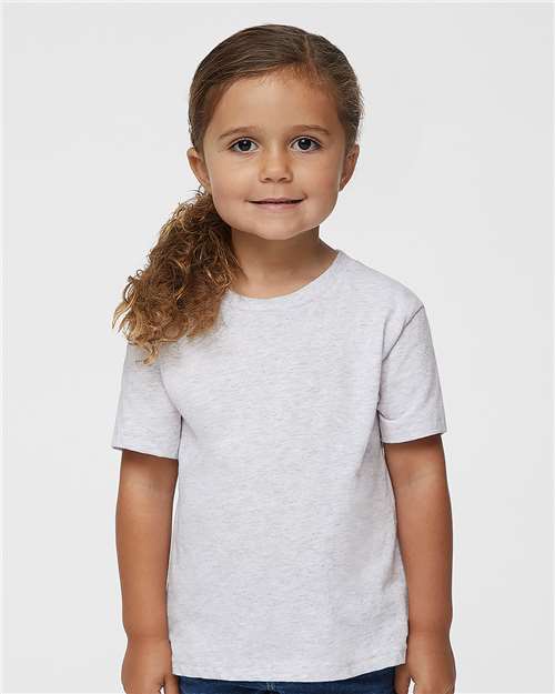 Rabbit Skins Toddler Cotton Jersey Tee - Model Front