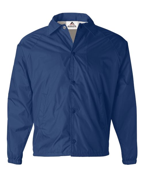 Augusta Sportswear Men's Coach's Jacket - Royal Front