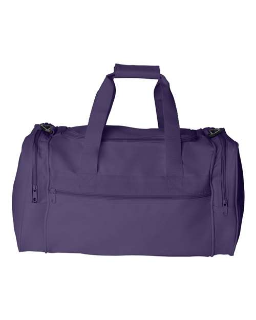 Augusta Sportswear 600-Denier Small Gear Bag - Purple Front
