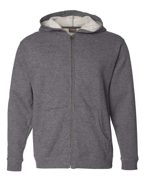 Augusta Sportswear Youth Eco Revive™ Three-Season Triblend Fleece Joggers - Black Front
