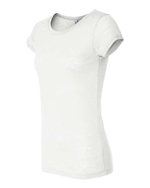 BELLA + CANVAS Women's Burnout Tee - Side