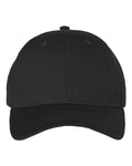 Cotton Twill Cap - Black Front