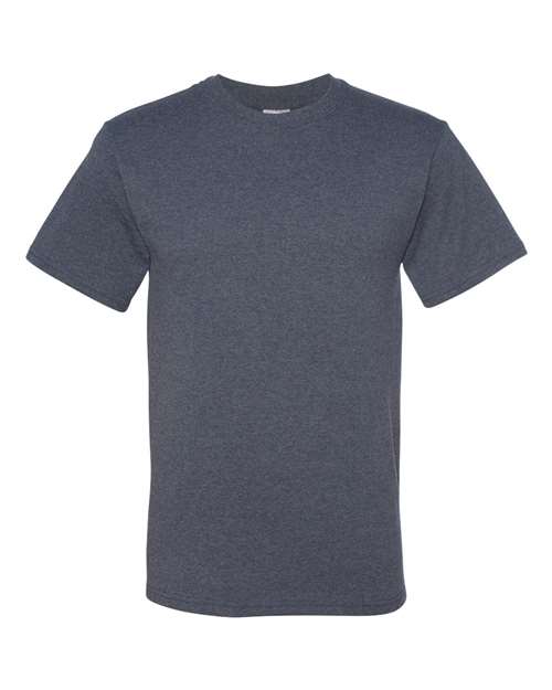 Unisex Dri-Power® 50/50 T-Shirt - Vintage Heather Blue Front