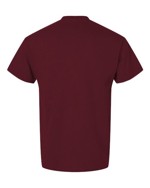 Unisex DryBlend® T-Shirt - Maroon Back