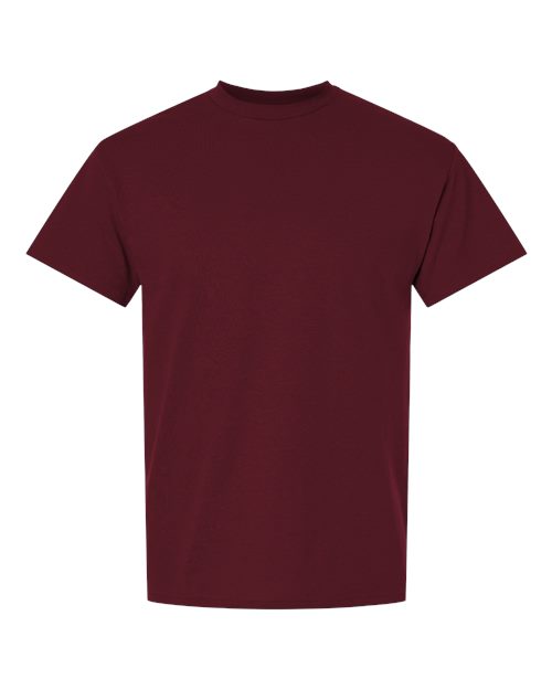 Unisex DryBlend® T-Shirt - Maroon Front