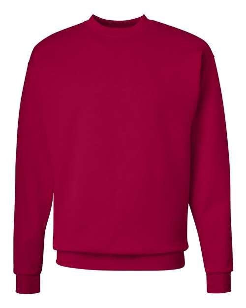 Unisex EcoSmart® Crewneck Sweatshirt - Deep Red Front