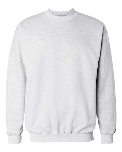 Unisex Ultimate Cotton® Crewneck Sweatshirt - Ash Front