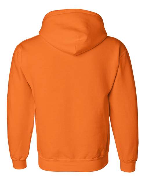 Unisex DryBlend® Hooded Sweatshirt - Safety Orange Back