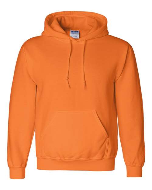 Unisex DryBlend® Hooded Sweatshirt - Safety Orange Front