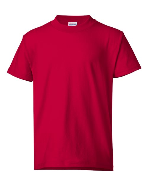 Youth EcoSmart® T-Shirt - Deep Red Front