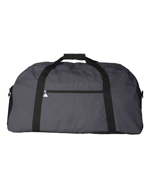 Augusta Sportswear Large Ripstop Duffel Bag - Navy/ Black Front