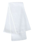 Augusta Sportswear Girls' Energy Cheer Skirt - Black/ White Front