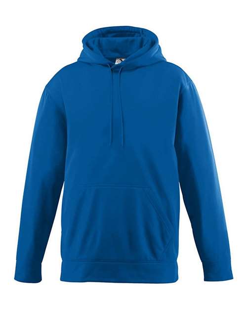 Augusta Sportswear Men's Wicking Fleece Hooded Sweatshirt - Royal Front