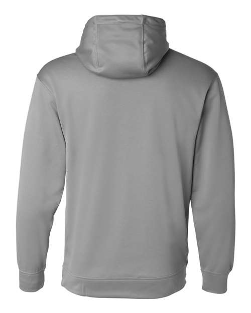Augusta Sportswear Men's Wicking Fleece Hooded Sweatshirt - Back