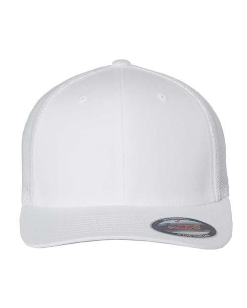 Flexfit Trucker Cap - White Front