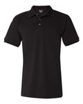 Bayside Unisex USA-Made Polo - Black Front