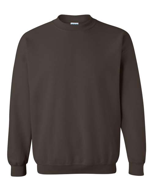 Unisex Heavy Blend™ Crewneck Sweatshirt - Dark Chocolate Front