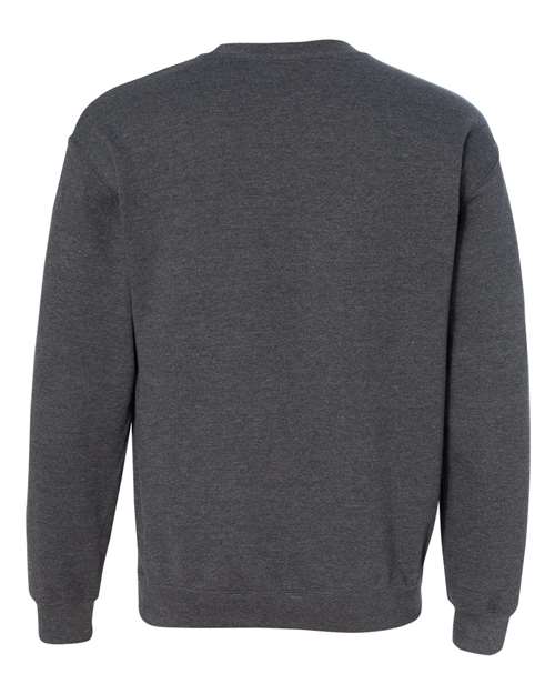 Unisex Heavy Blend™ Crewneck Sweatshirt - Dark Heather Back