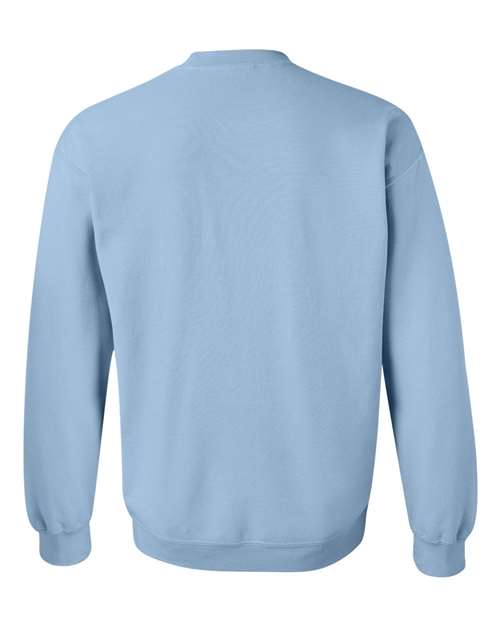 Unisex Heavy Blend™ Crewneck Sweatshirt - Light Blue Back