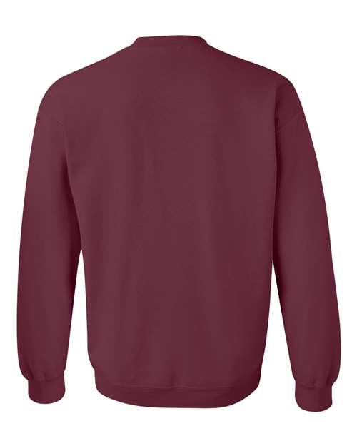 Unisex Heavy Blend™ Crewneck Sweatshirt - Maroon Back
