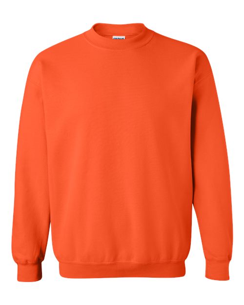 Unisex Heavy Blend™ Crewneck Sweatshirt - Orange Front