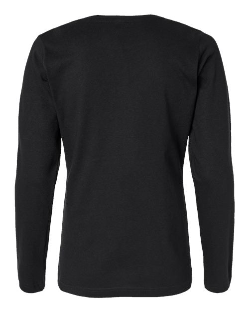 LAT Women's Long Sleeve Premium Jersey Tee - Back