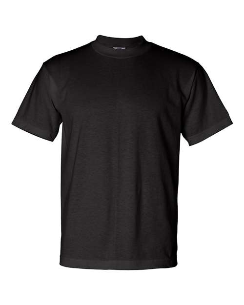 Unisex USA-Made 50/50 T-Shirt - Black Front