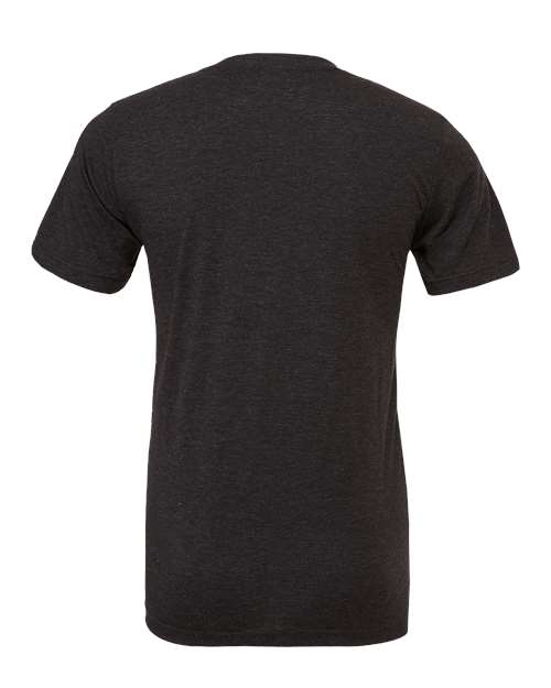 Triblend Tee - Charcoal Black Triblend Back