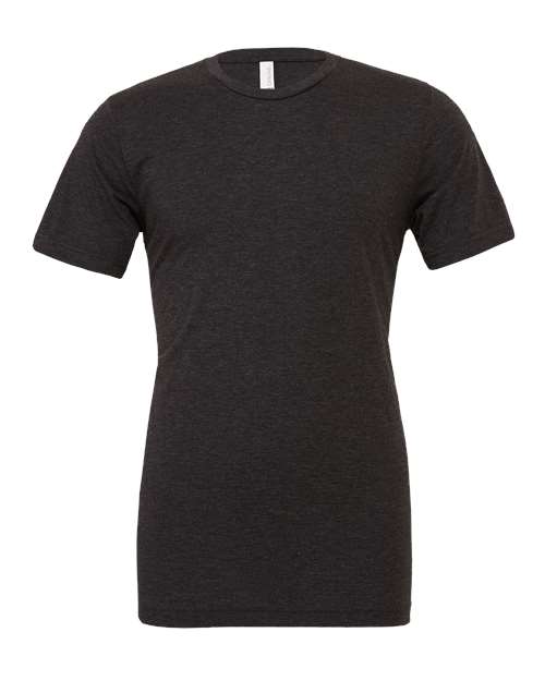 Triblend Tee - Charcoal Black Triblend Front