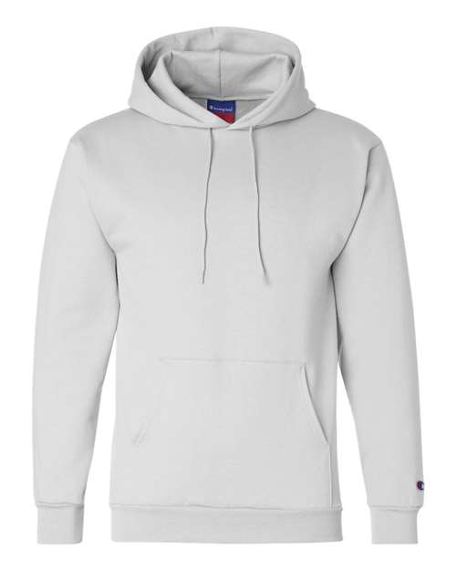 Unisex Powerblend® Hooded Sweatshirt - White Front
