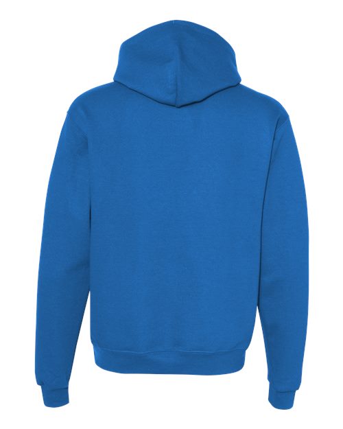 Unisex Powerblend® Hooded Sweatshirt - Royal Blue Back
