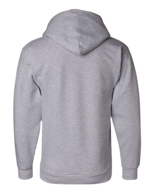 Unisex Powerblend® Hooded Sweatshirt - Light Steel Back