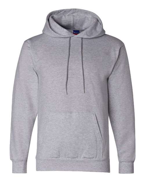 Unisex Powerblend® Hooded Sweatshirt - Light Steel Front