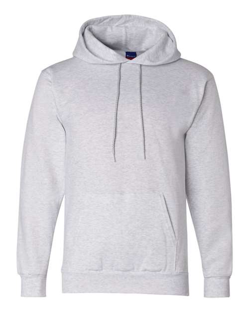 Unisex Powerblend® Hooded Sweatshirt - Silver Grey Front