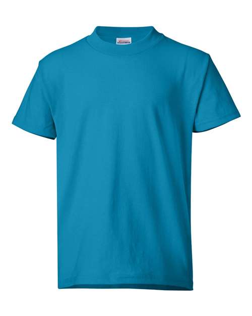 Youth EcoSmart® T-Shirt - Teal Front