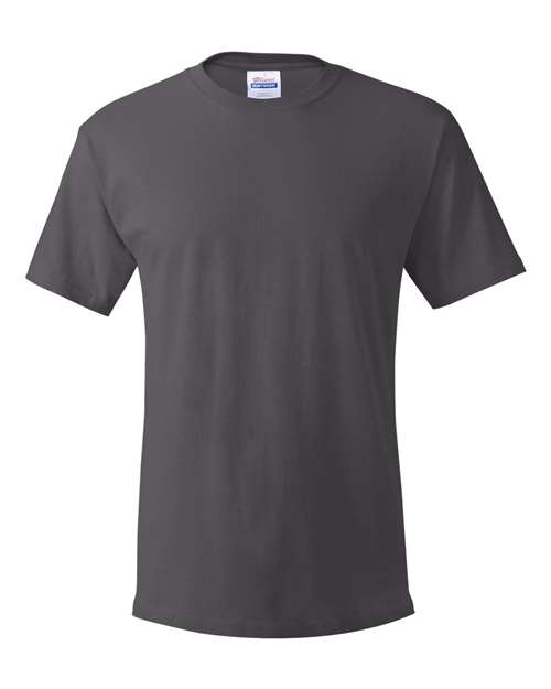 Hanes Unisex Essential-T T-Shirt - Smoke Grey Front