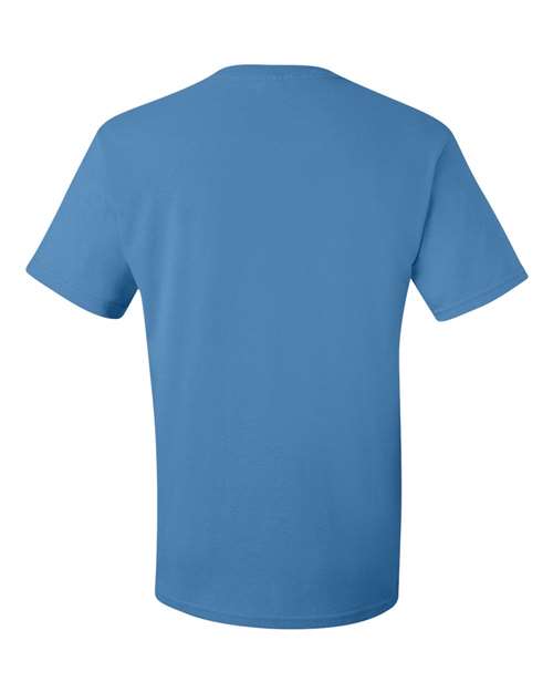 Unisex Dri-Power® 50/50 T-Shirt - Columbia Blue Back