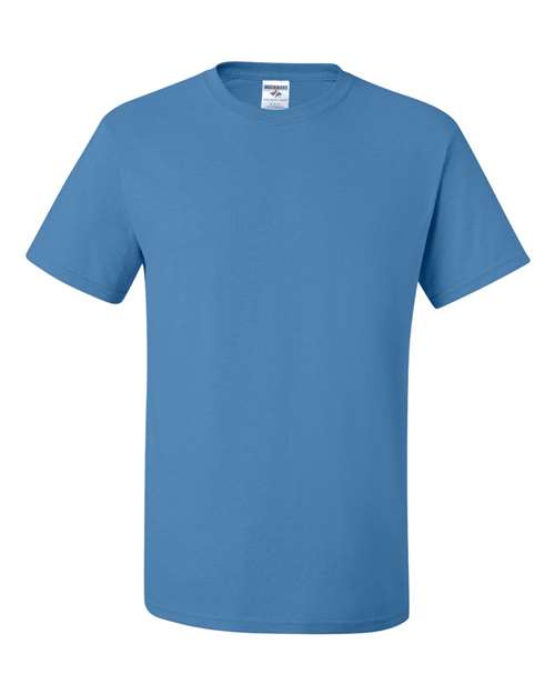 Unisex Dri-Power® 50/50 T-Shirt - Columbia Blue Front